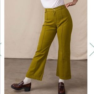NWT Big Bud Press Olive Green Western Pants Size M